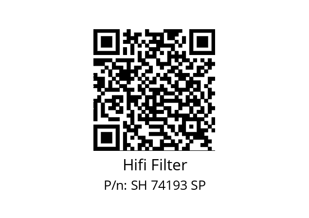   Hifi Filter SH 74193 SP