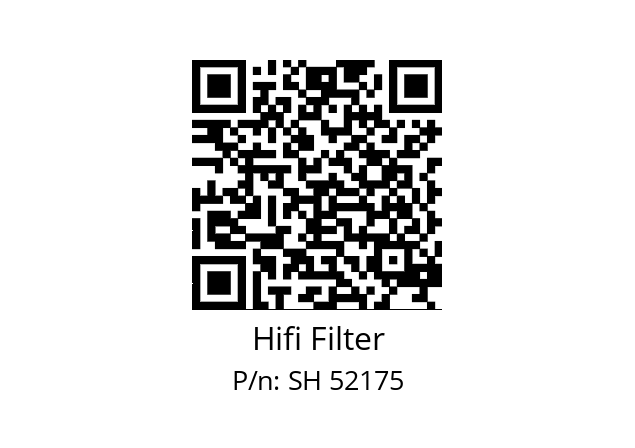   Hifi Filter SH 52175