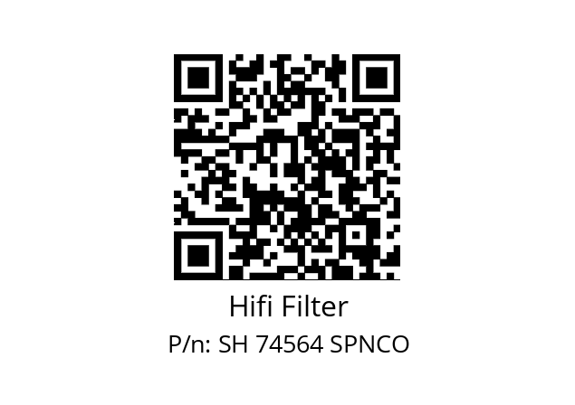   Hifi Filter SH 74564 SPNCO