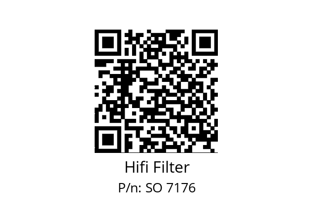   Hifi Filter SO 7176