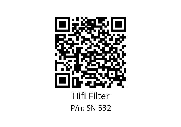   Hifi Filter SN 532