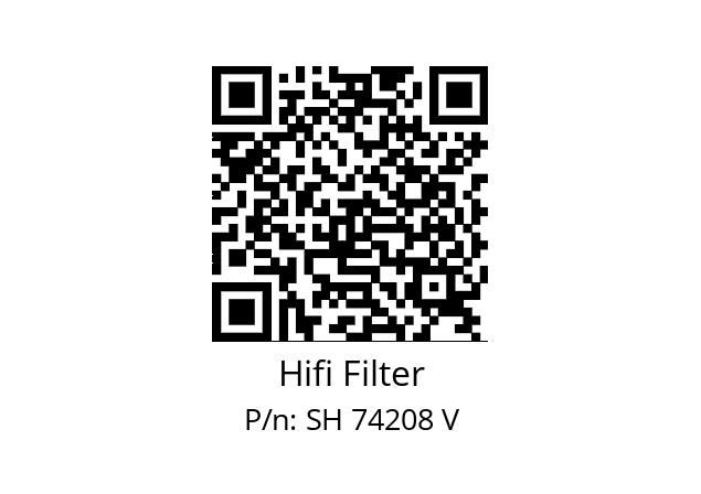   Hifi Filter SH 74208 V