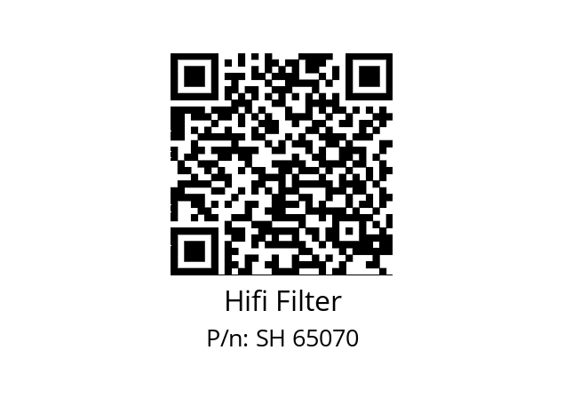   Hifi Filter SH 65070