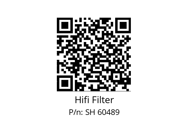   Hifi Filter SH 60489