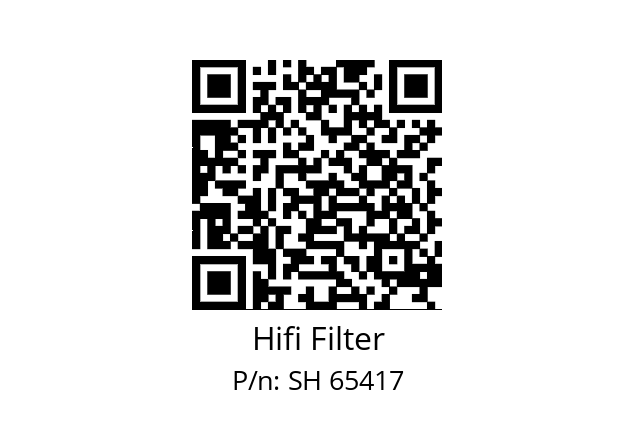   Hifi Filter SH 65417