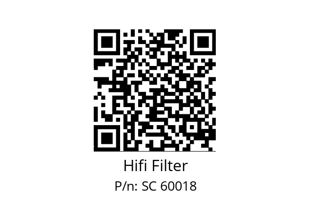   Hifi Filter SC 60018