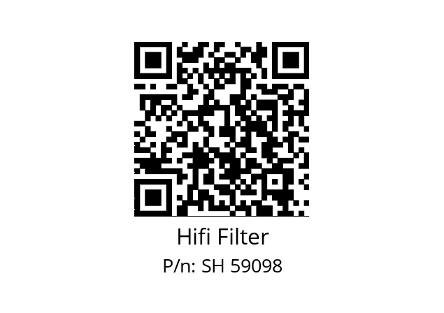   Hifi Filter SH 59098