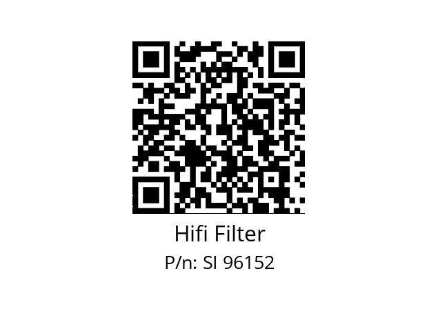   Hifi Filter SI 96152