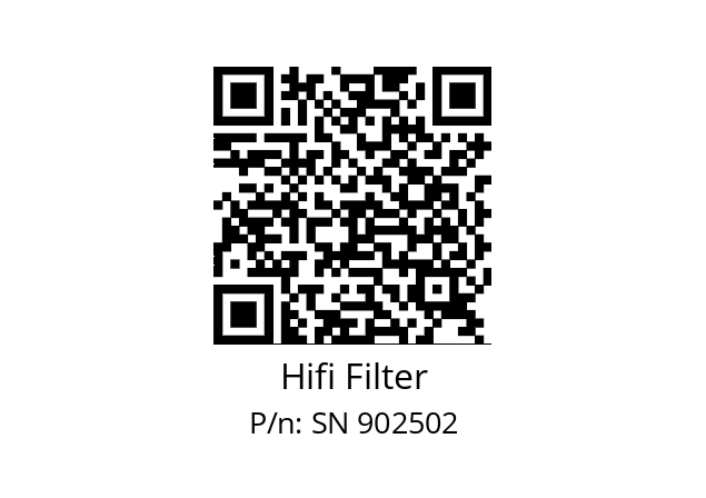   Hifi Filter SN 902502