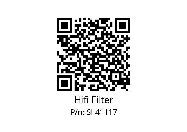   Hifi Filter SI 41117