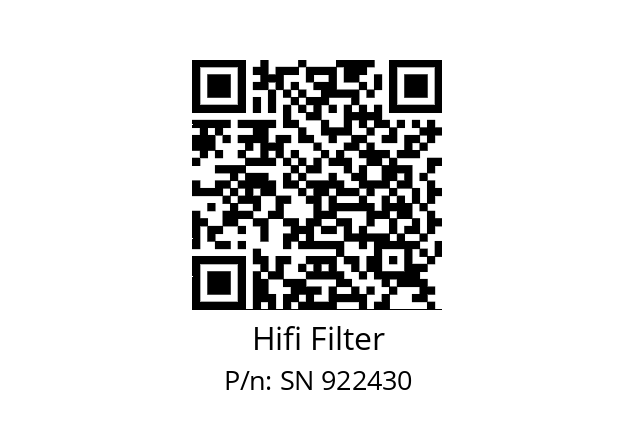   Hifi Filter SN 922430