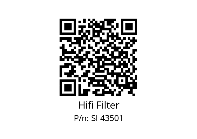   Hifi Filter SI 43501