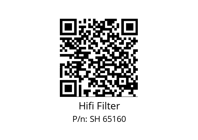   Hifi Filter SH 65160