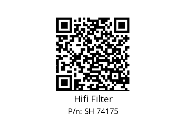   Hifi Filter SH 74175