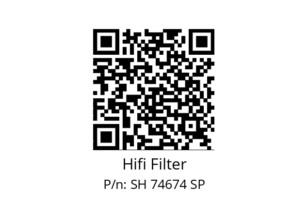   Hifi Filter SH 74674 SP