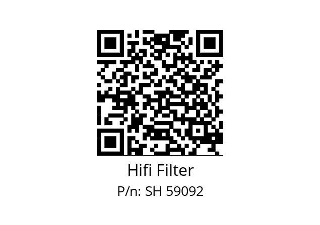   Hifi Filter SH 59092