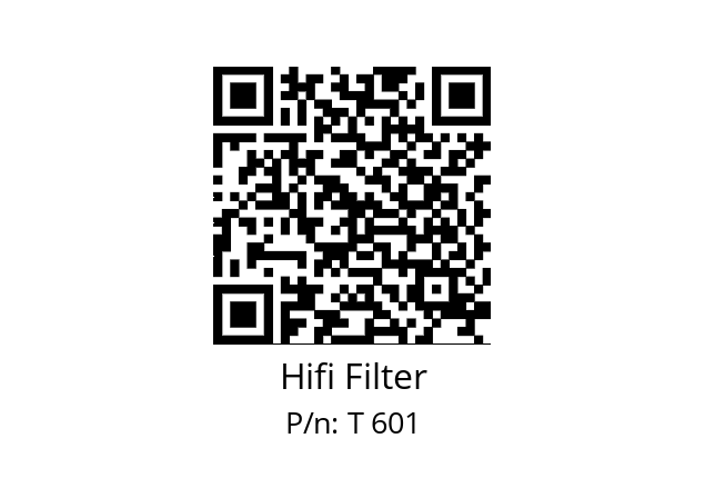   Hifi Filter T 601