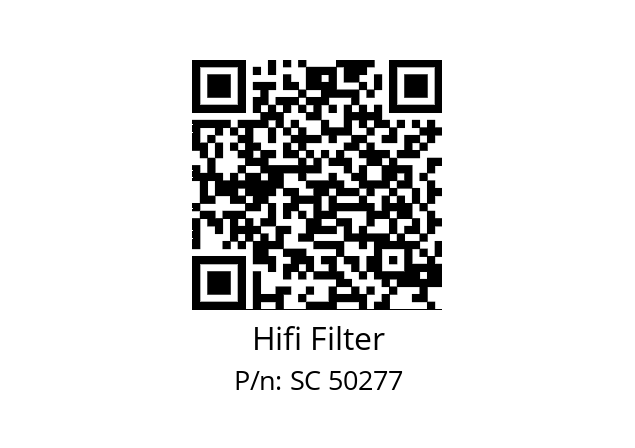   Hifi Filter SC 50277