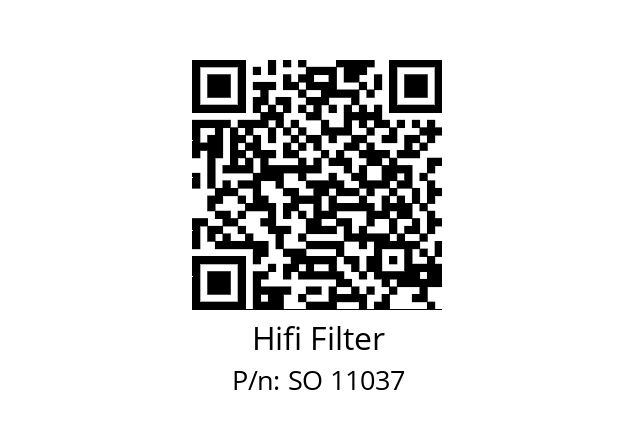   Hifi Filter SO 11037