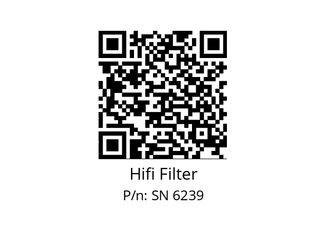   Hifi Filter SN 6239