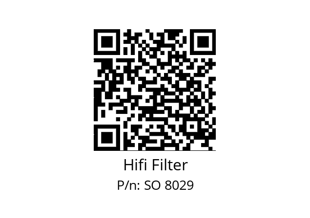   Hifi Filter SO 8029