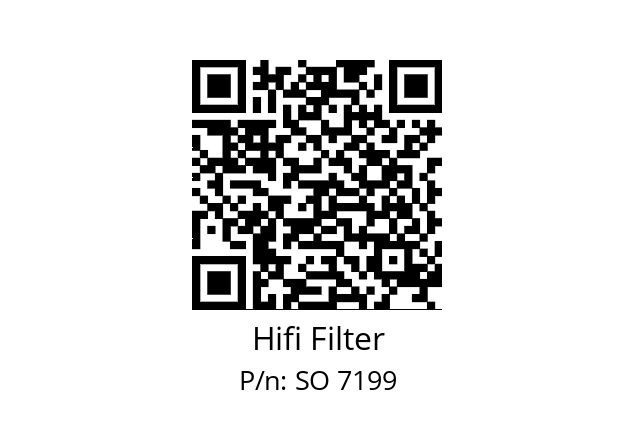   Hifi Filter SO 7199