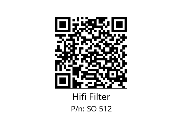   Hifi Filter SO 512