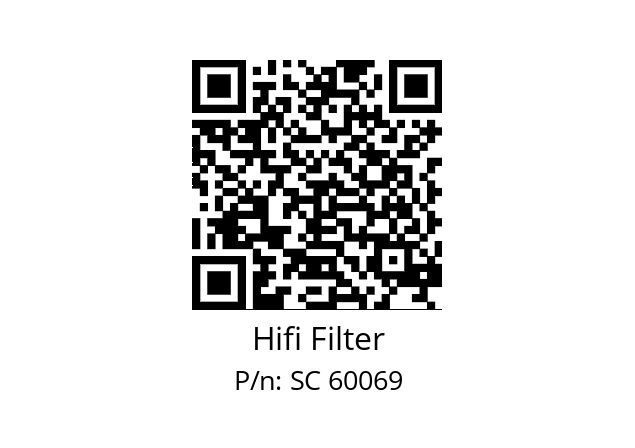   Hifi Filter SC 60069