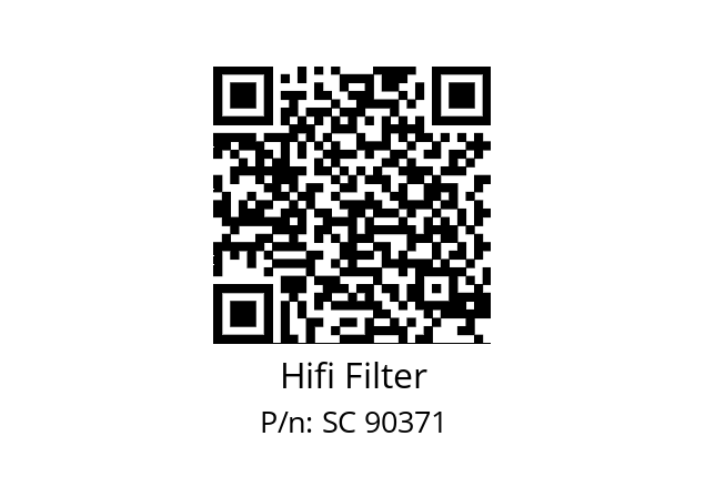   Hifi Filter SC 90371