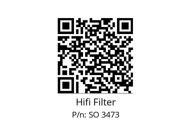   Hifi Filter SO 3473