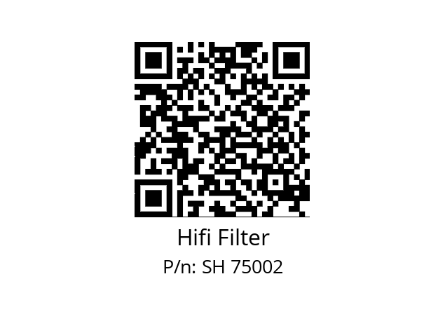   Hifi Filter SH 75002