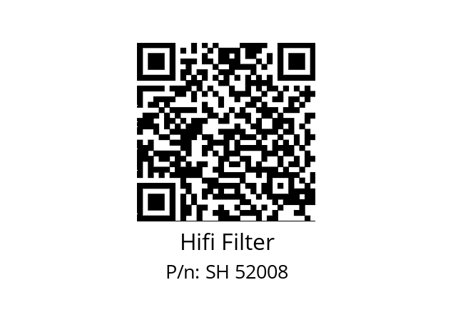   Hifi Filter SH 52008