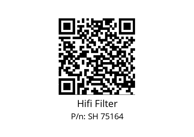   Hifi Filter SH 75164