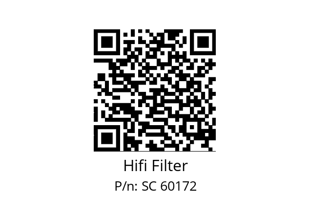   Hifi Filter SC 60172