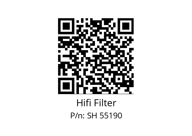   Hifi Filter SH 55190