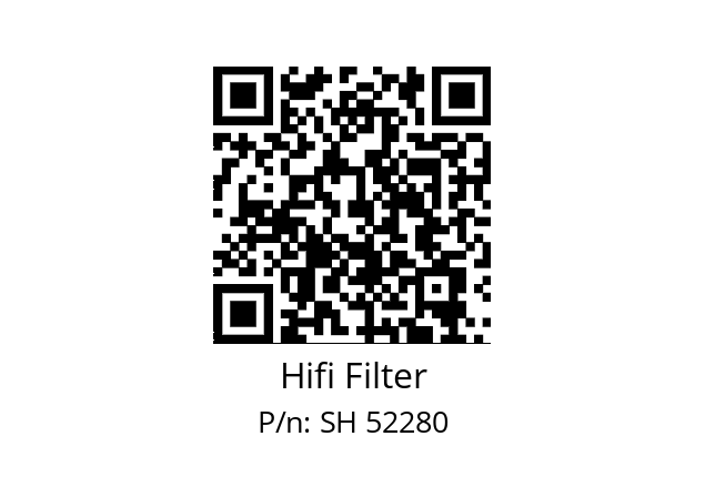   Hifi Filter SH 52280