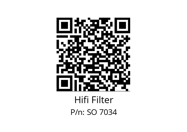   Hifi Filter SO 7034