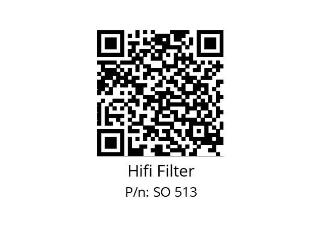   Hifi Filter SO 513