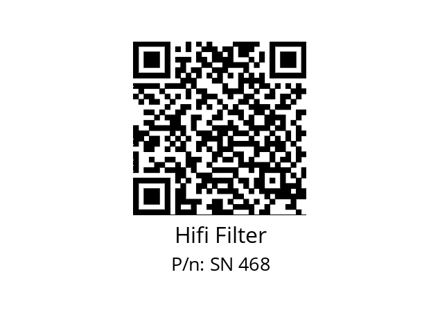   Hifi Filter SN 468