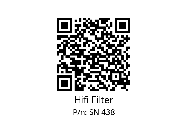   Hifi Filter SN 438