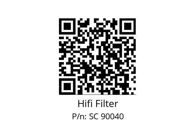   Hifi Filter SC 90040