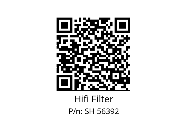   Hifi Filter SH 56392