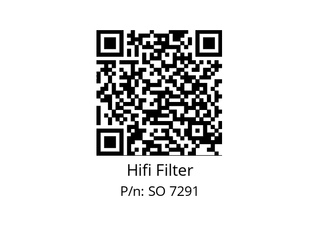   Hifi Filter SO 7291