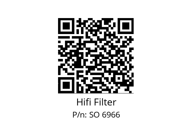   Hifi Filter SO 6966