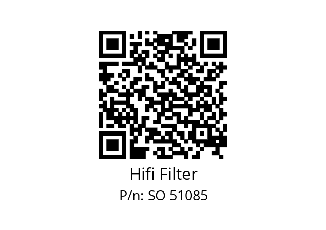   Hifi Filter SO 51085