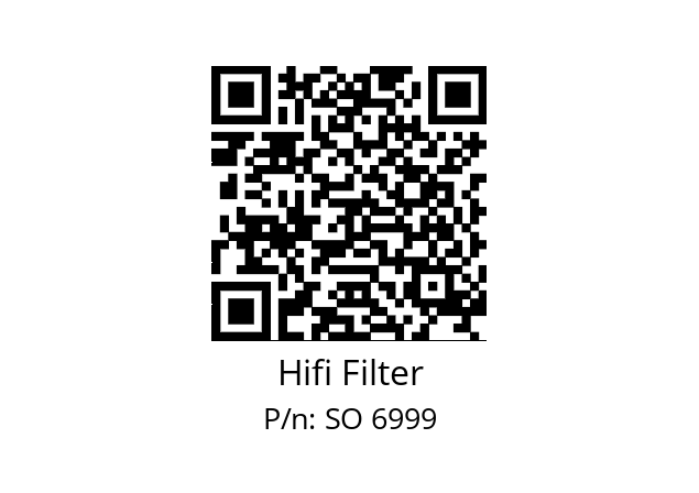   Hifi Filter SO 6999