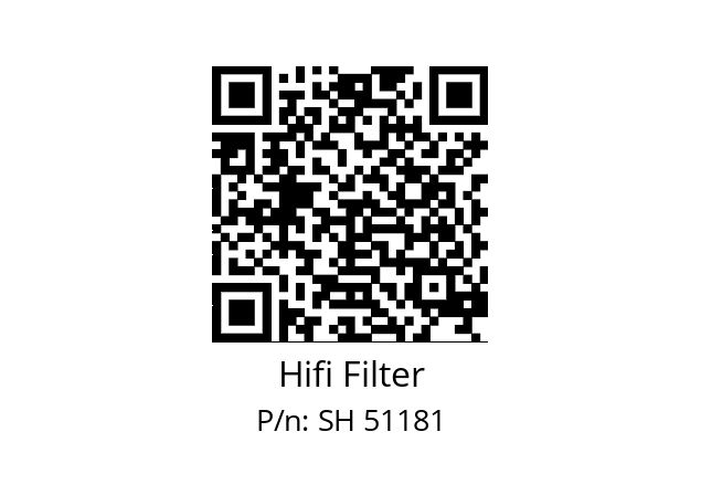   Hifi Filter SH 51181