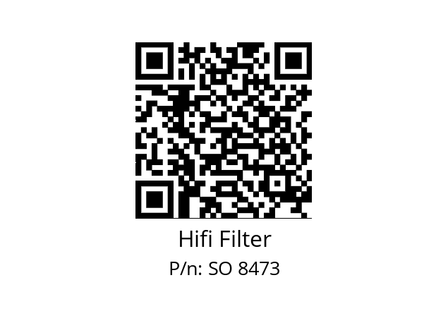   Hifi Filter SO 8473