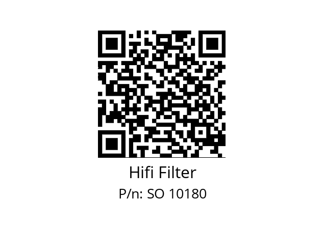   Hifi Filter SO 10180