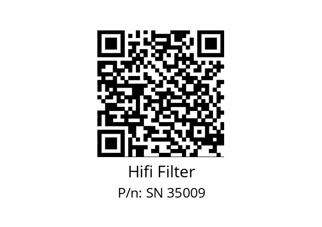   Hifi Filter SN 35009